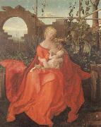 The Madonna with the Iris imitator of Albrecht Durer Albrecht Durer